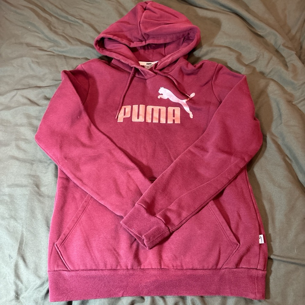 PUMA Burgundy Hoodie